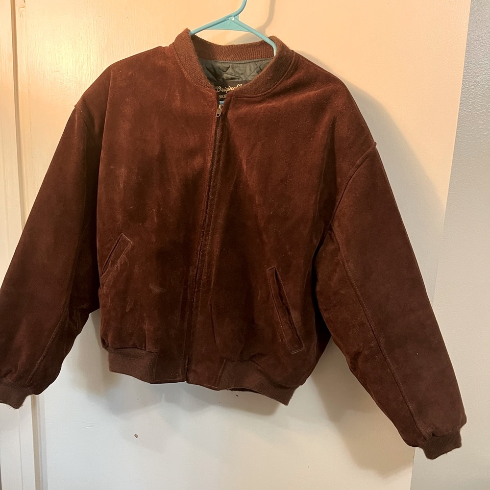 Suede Bomber jacket old Frisco